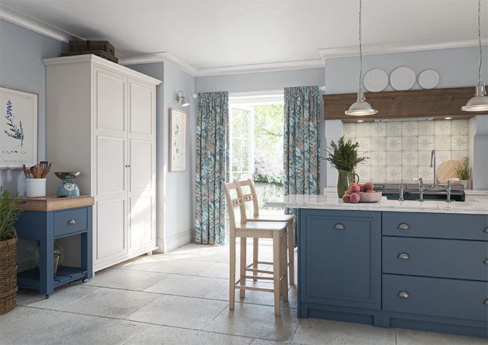 Paloma, Indigo - Made to Measure Curtain - Image 8